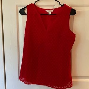 Market & Spruce red blouse